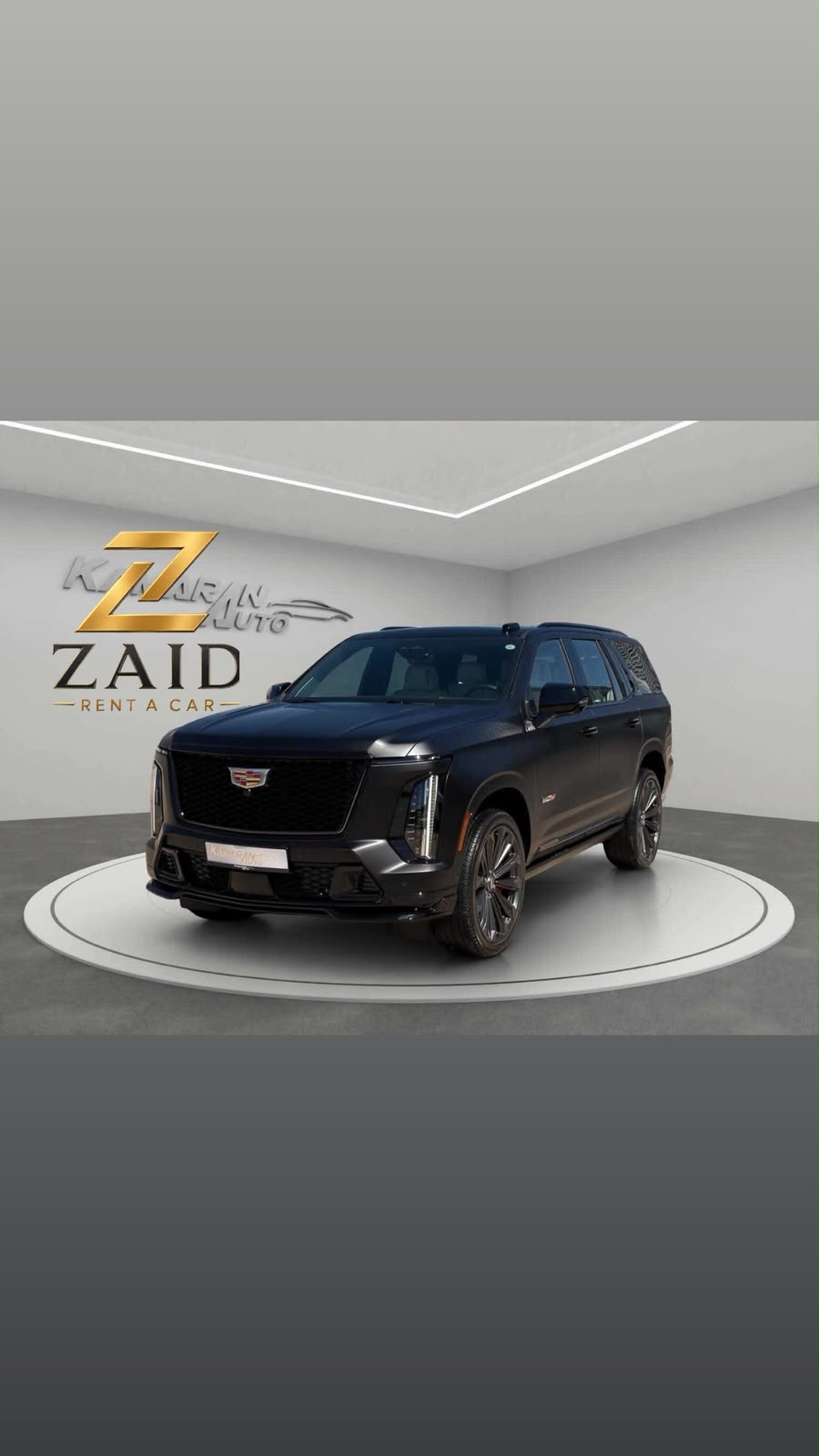 Cadillac Escalade luxury SUV rental Jordan Amman