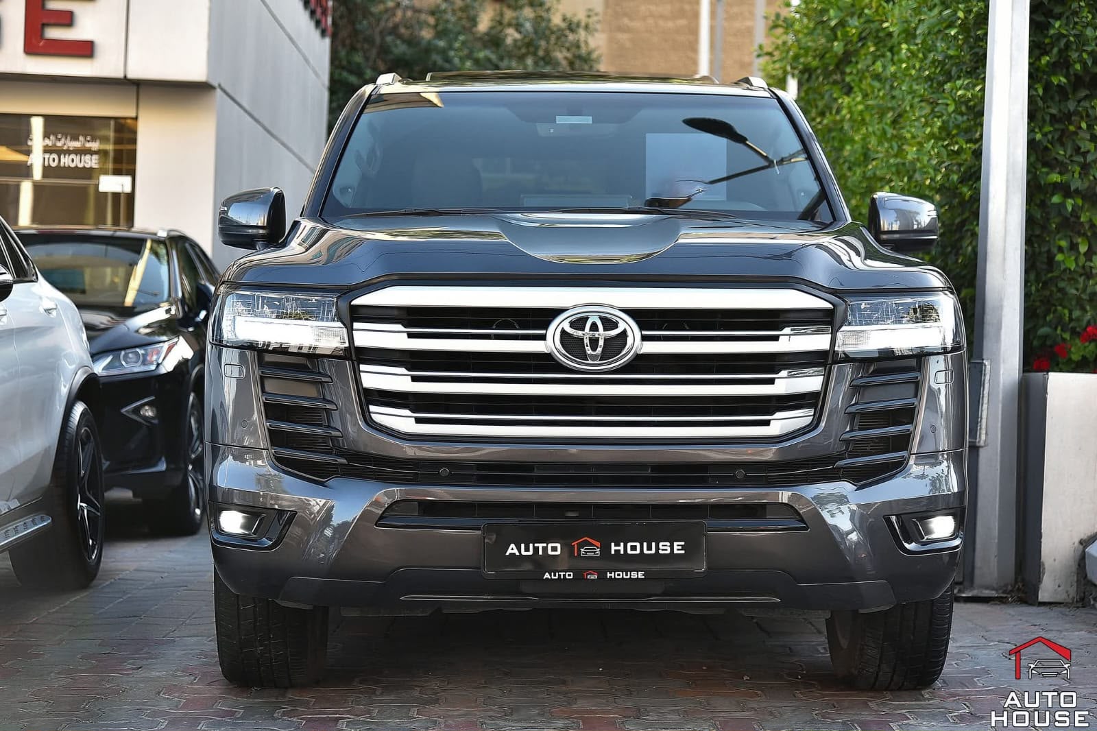 Toyota Land Cruiser 300 Gray SUV rental Amman